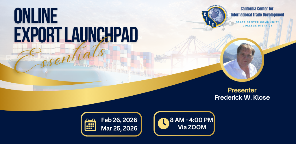 Online Export Launchpad Essentials (Banner)